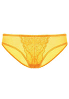Enchante Lace Cadmium Yellow Bikini Underwear - HSIA