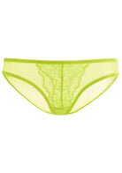 Enchante Lace Lime Green Bikini Underwear - HSIA