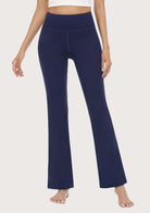 SONGFUL Smooth High Waisted Bootcut Yoga Sports Pants - HSIA