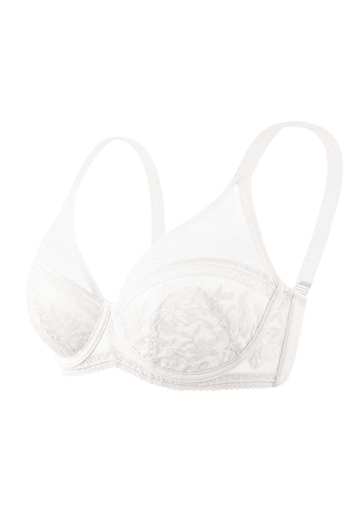 Gladioli Lace Unlined Underwire Bra - HSIA