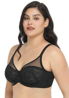 Gladioli Lace Unlined Underwire Bra - HSIA