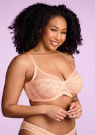 Gladioli Lace Unlined Underwire Bra - HSIA