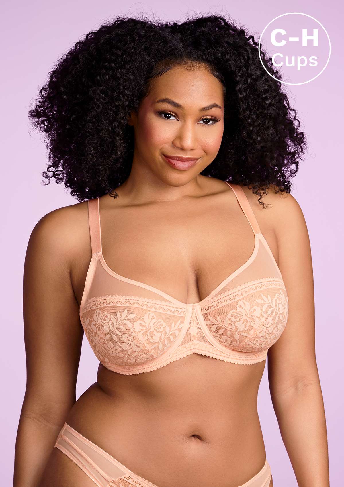 Gladioli Lace Unlined Underwire Bra - HSIA