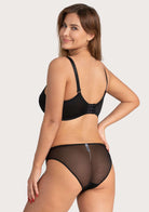 HSIA Black All-Over Floral Lace Bra - HSIA