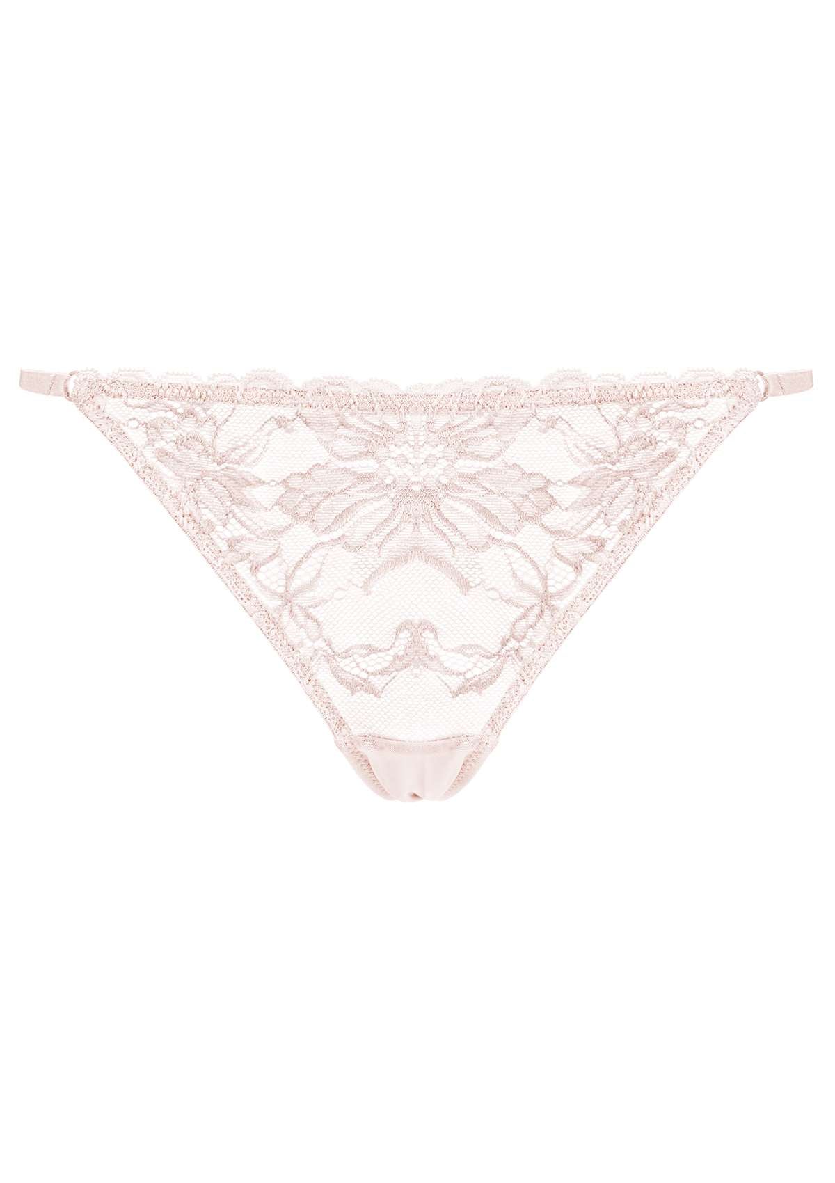 Pretty In Petals Breathable Sexy Lace String Thongs 3 Pack - HSIA