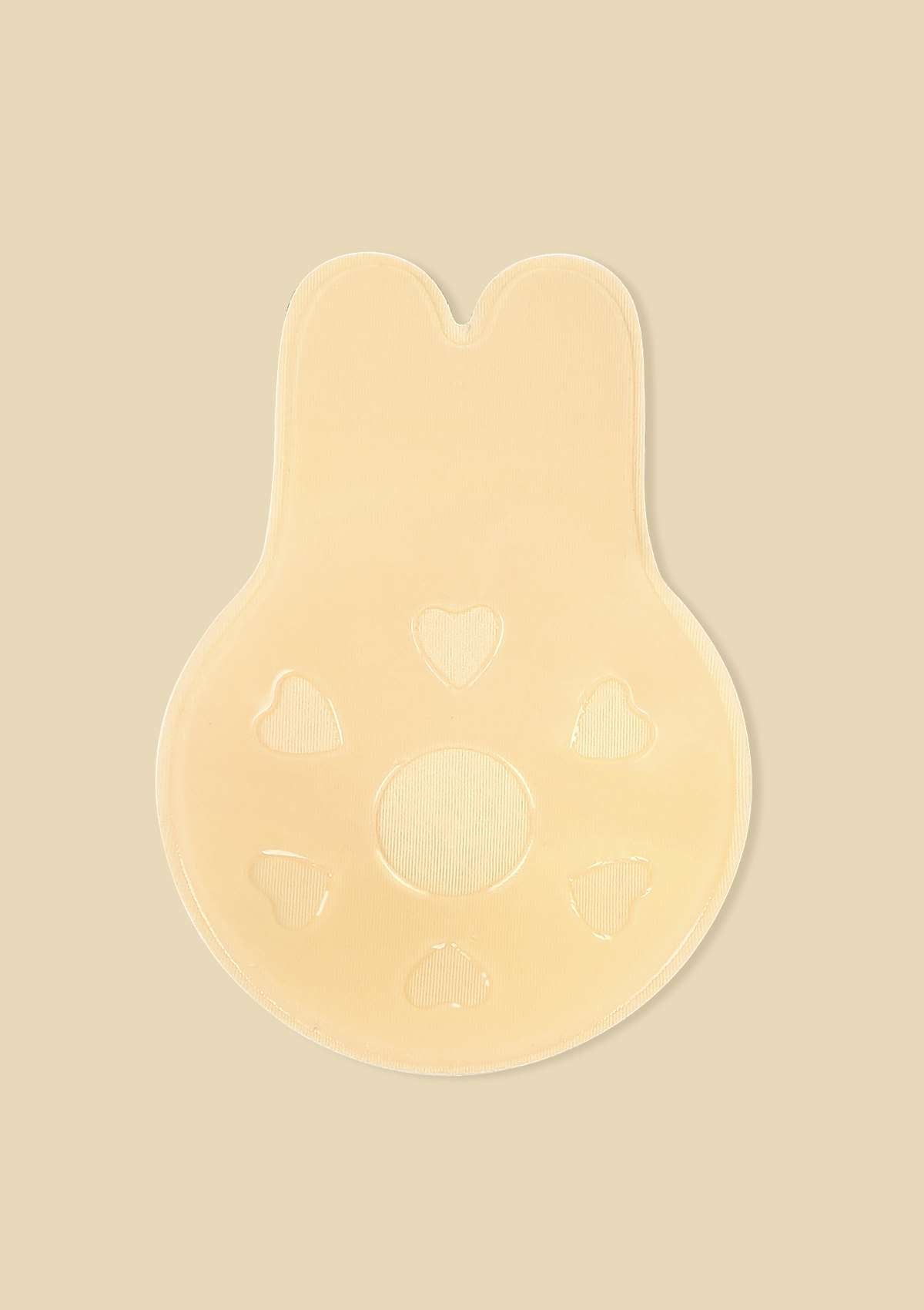 HSIA Bunny-Shaped Adhesive Push-Up Pasties Invisible Bra 2 Pack - HSIA