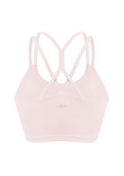 LEAPX Wireless Low-Impact Crisscross Padded Sports Bra - HSIA