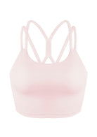 LEAPX Wireless Low-Impact Crisscross Padded Sports Bra - HSIA