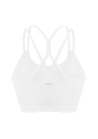 LEAPX Wireless Low-Impact Crisscross Padded Sports Bra - HSIA
