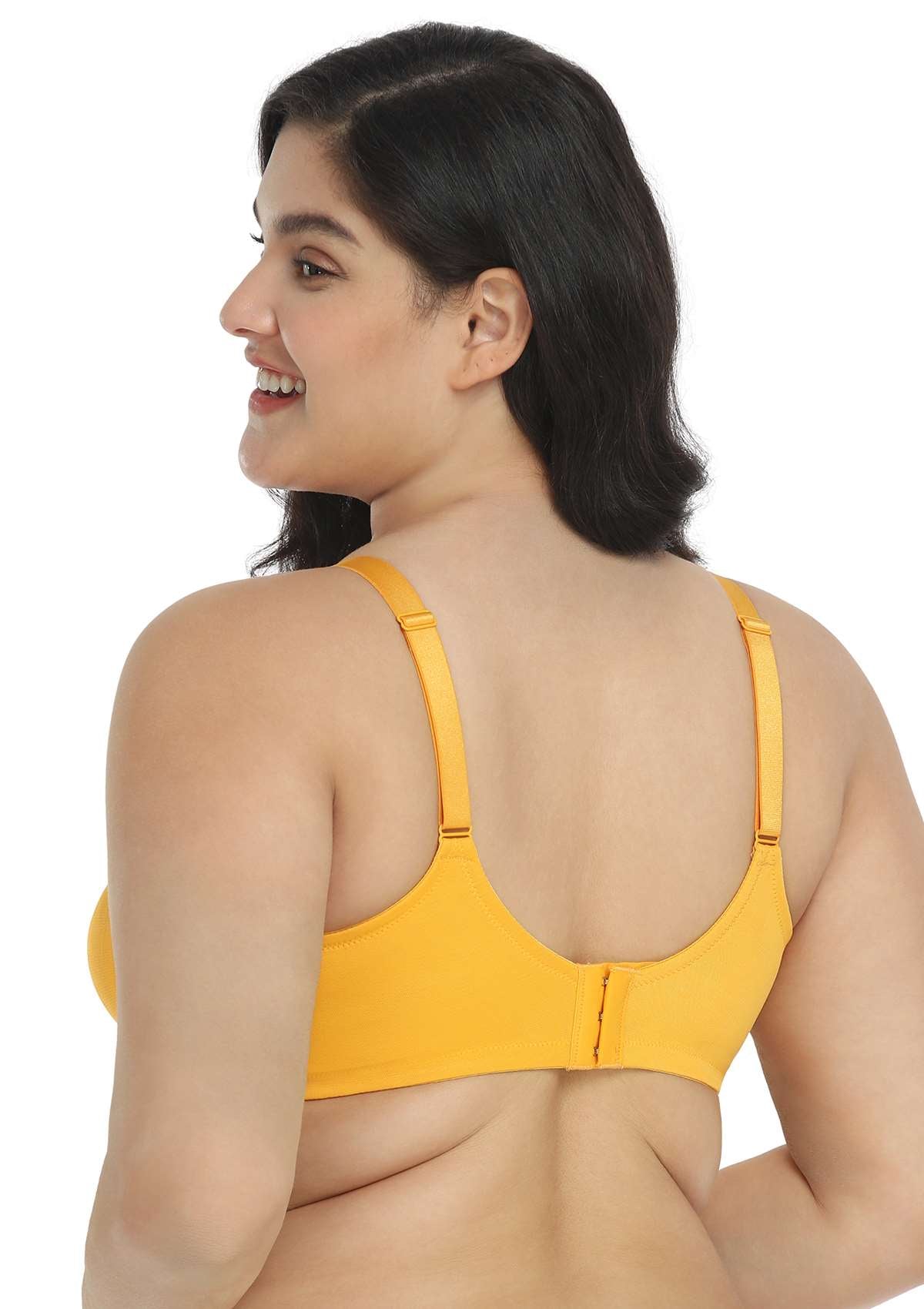 Billie Cross Front Strap Smooth Sheer Mesh Underwire Bra - HSIA