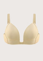 HSIA Deep U Plunge Push Up Low Back Wireless Bra - HSIA