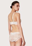 I Do Floral Lace Unlined Balconette Bra - HSIA