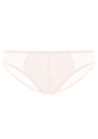 Nymphaea Front Floral Lace Bikini Underwear - HSIA
