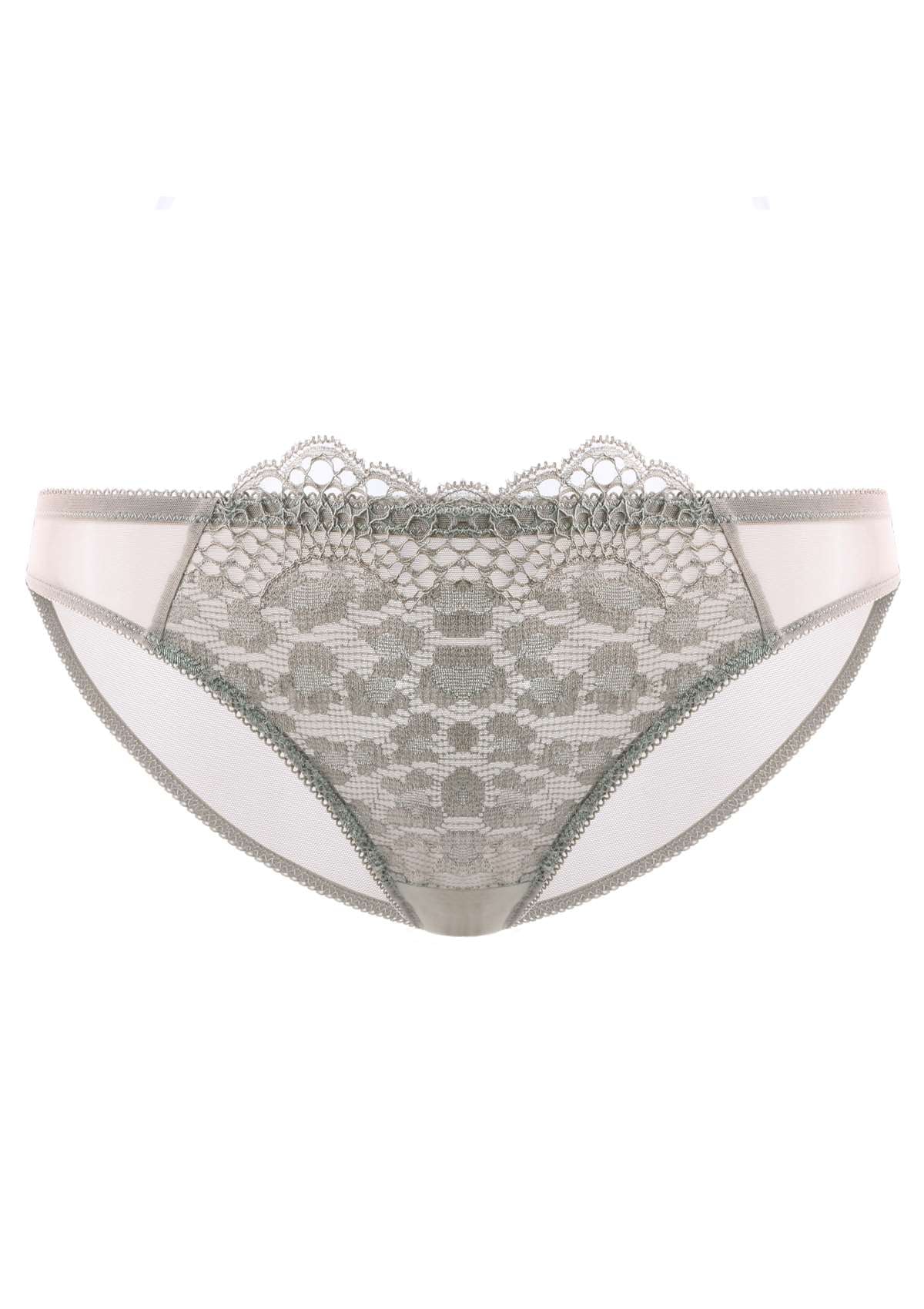 HSIA Front Lace Leopard Bikini Panties 3 Pack - HSIA