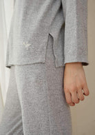 HSIA Knit Long Sleeve Pajama Set - HSIA