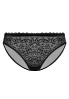 Anemone Lace Dolphin Mid-low Rise Bikini Underwear - HSIA