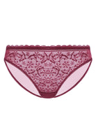Anemone Lace Dolphin Mid-low Rise Bikini Underwear - HSIA