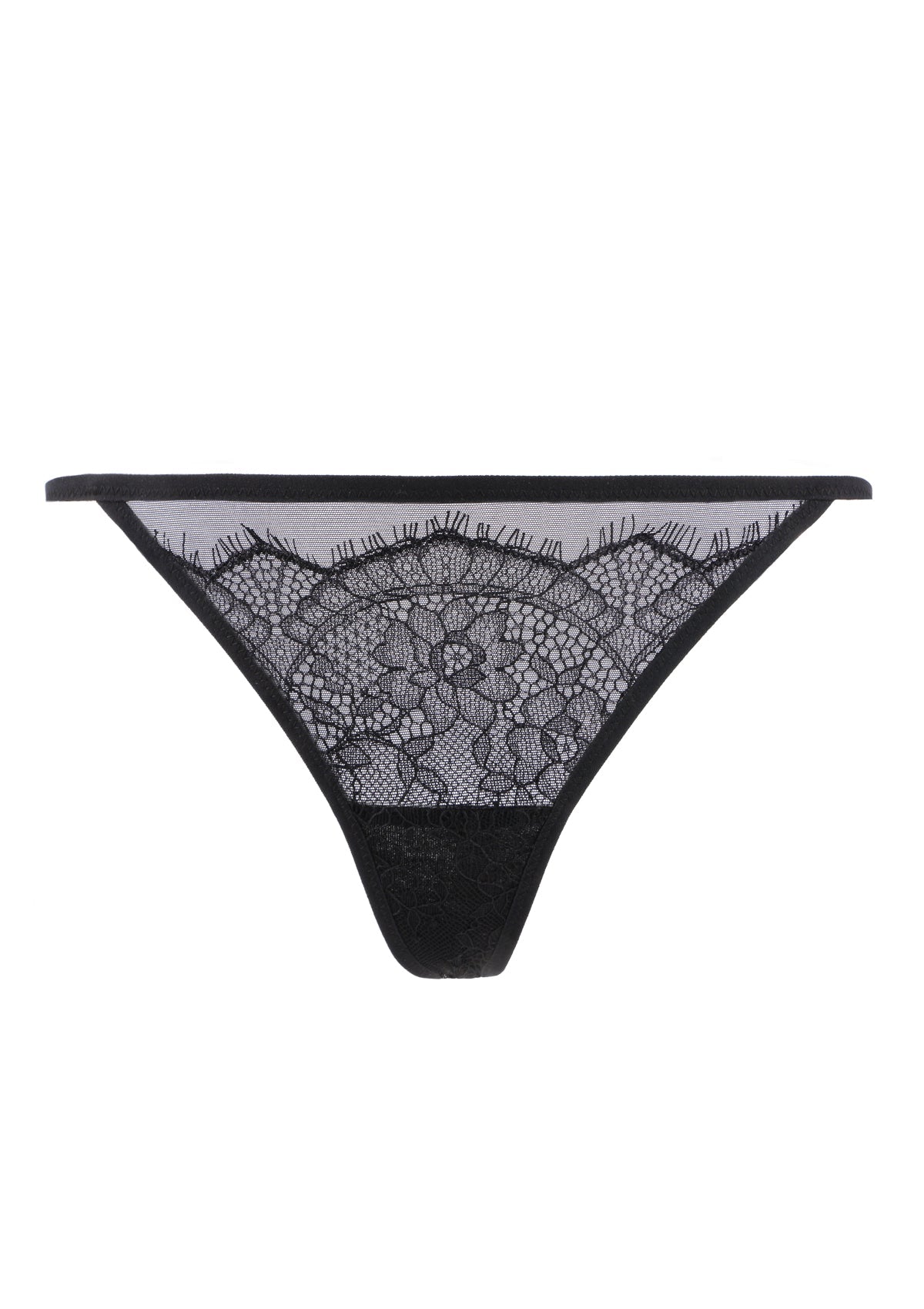 HSIA Mesh Eyelash Lace String Thongs 3 Pack - HSIA