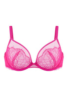 HSIA Mesh Eyelash Trim Unlined Bra - HSIA