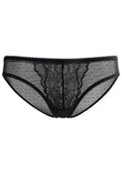 Enchante Lace Black Bikini Underwear - HSIA