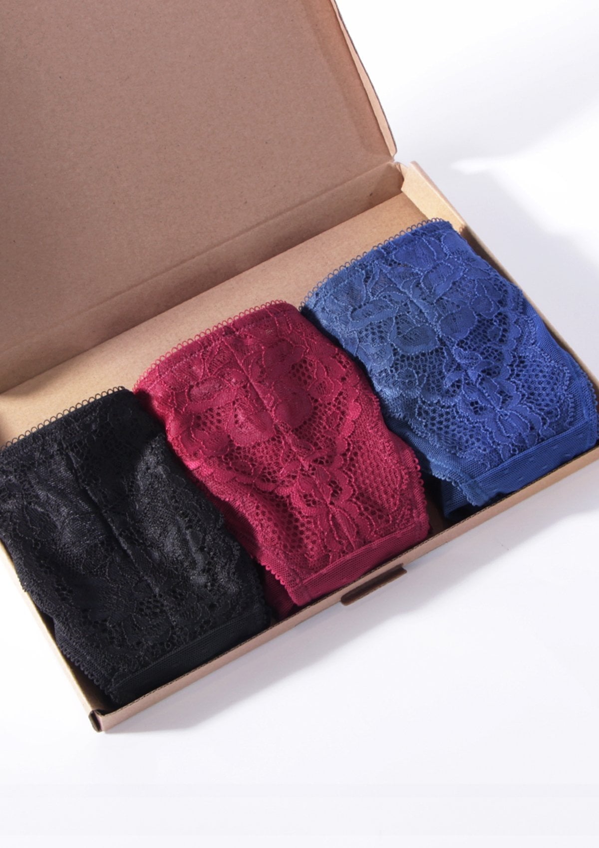 Enchante Lace Bikini Panties 3 Pack - HSIA