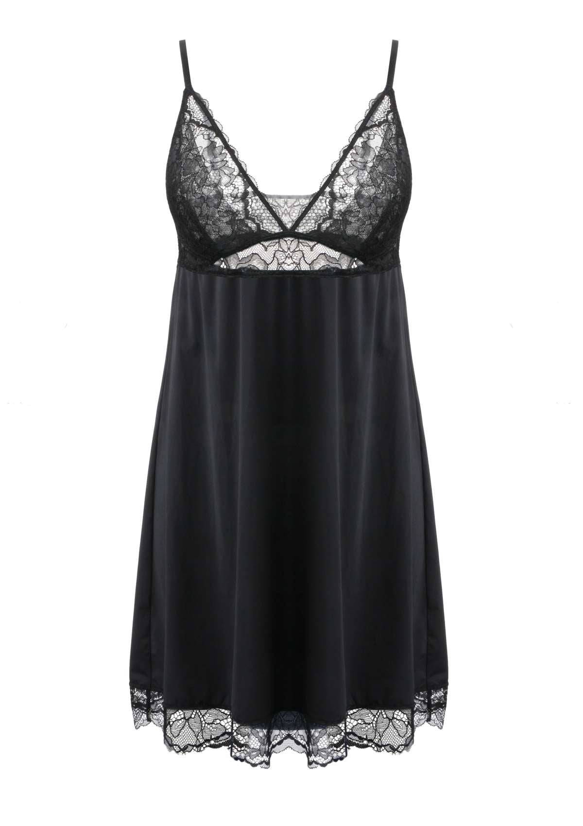 MOMSHIP Sexy Lace Chemise - HSIA