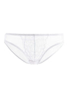Enchante White Lace Bikini Underwear - HSIA