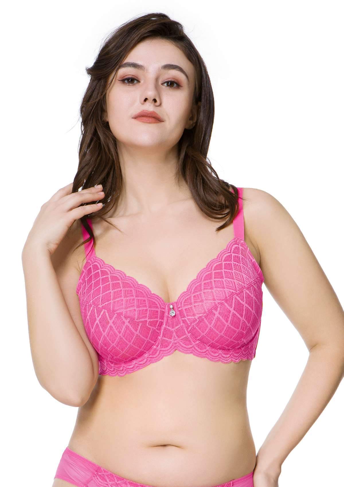 Precious Lace Unlined Bra - HSIA
