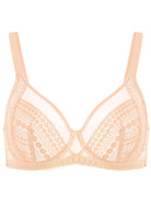 HSIA Polka Dot Sexy Rose Cloud Lace Bra - HSIA