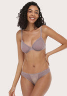 Rosa Bonica | Petite Lace Underwire Unlined Bra - HSIA