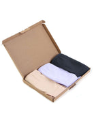 HSIA Ribbed Knit Cotton Bikini Underwear 3 Pack - HSIA