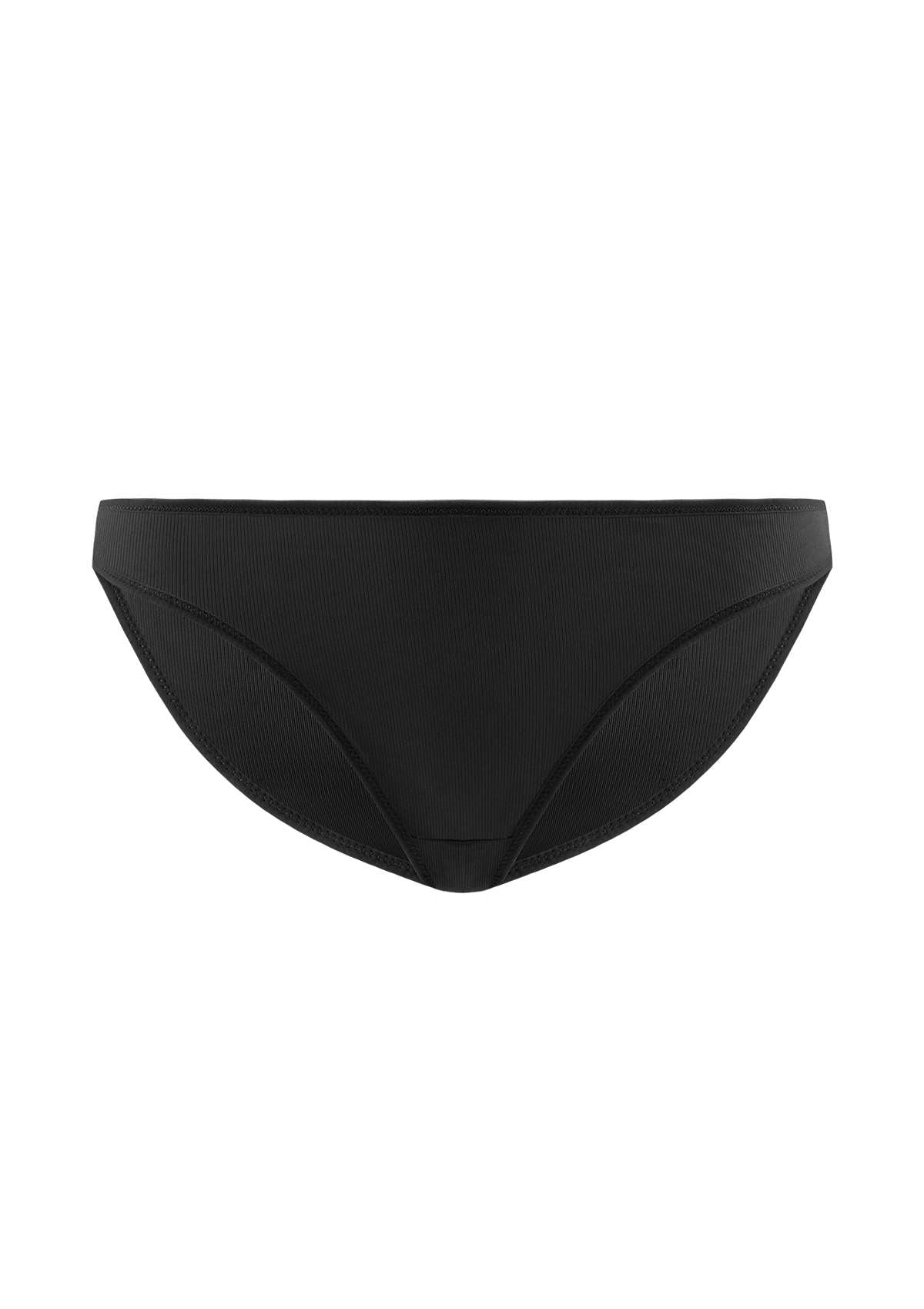 HSIA Ribbed Knit Cotton Bikini Underwear 3 Pack - HSIA