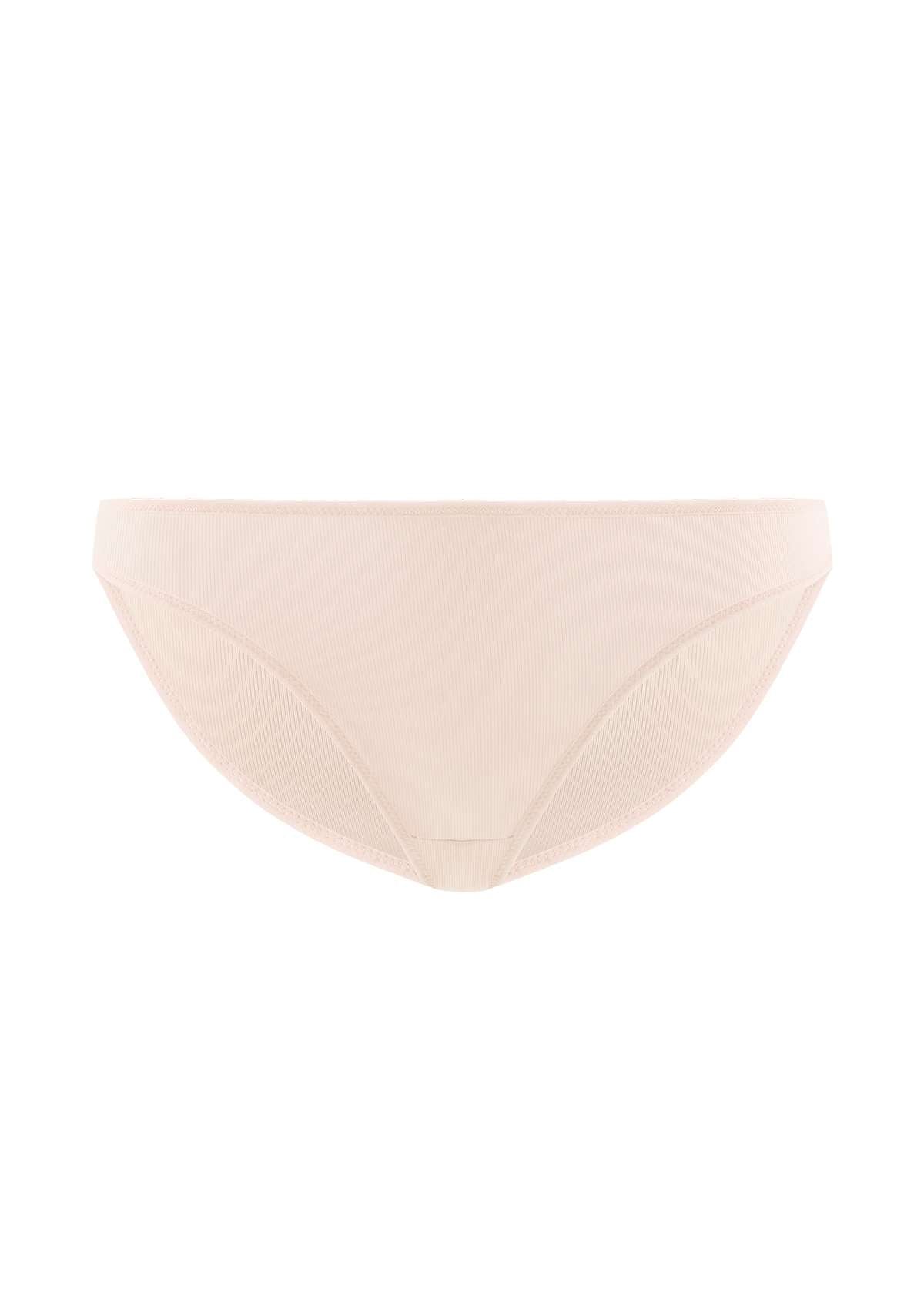 HSIA Ribbed Knit Cotton Bikini Underwear 3 Pack - HSIA