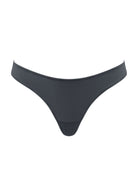HSIA Ribbed Knit Cotton Thong Underwear 3 Pack - HSIA