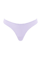 HSIA Ribbed Knit Cotton Thong Underwear 3 Pack - HSIA