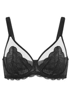 (Cardi B recommends)Mermaid Scales Lace Underwire Bra - HSIA