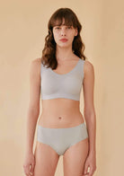 HSIA Wide Strap Padded Cooling Wireless Bra - HSIA