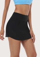 LEAPX Agile High Waisted Tennis Sports Skirt - HSIA