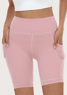 LEAPX Fluent High-Waist Sports Bike Shorts - HSIA