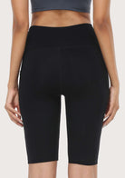 LEAPX Fluent High-Waist Sports Bike Shorts - HSIA